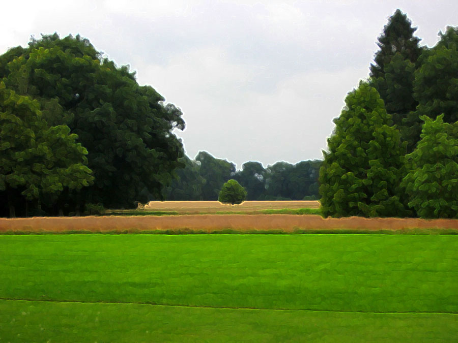 waterbrush landscape painting