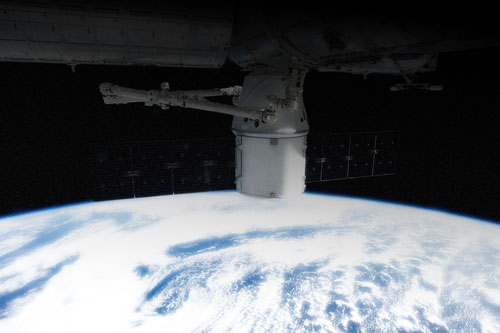 satellite orbiting earth